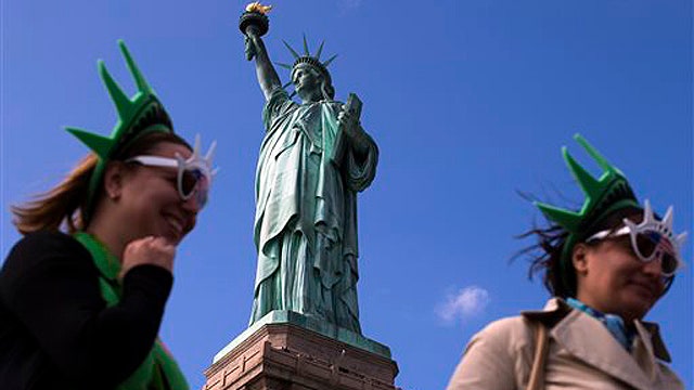 The Statue of Liberty reopens
