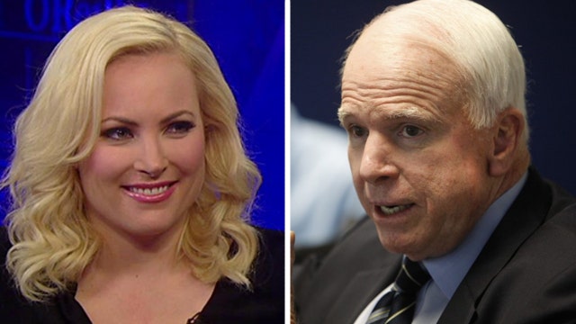 Is Senator John McCain the biggest hawk in the Senate?