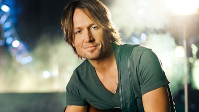 Keith Urban is always on the go