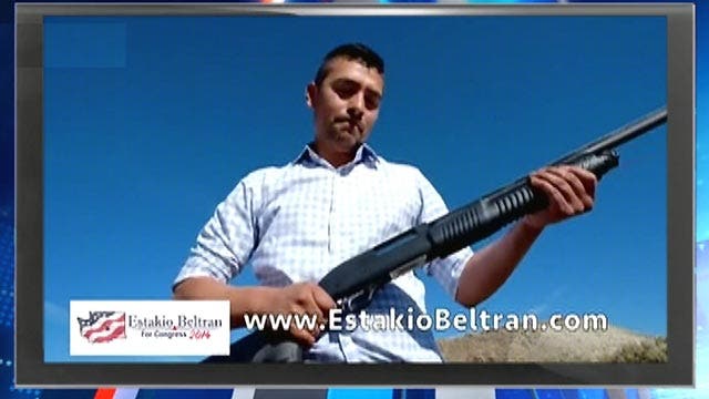 Guns remain central to many political campaign ads