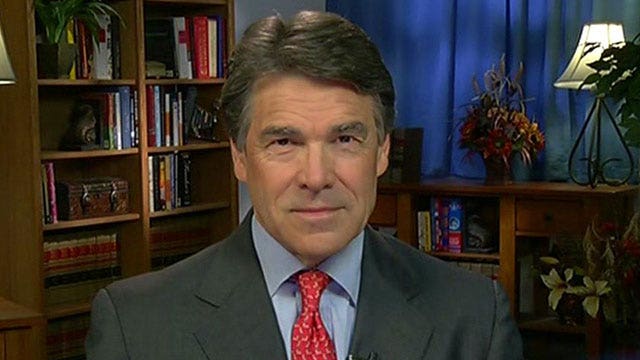 How would Rick Perry end budget stalemate in Washington?