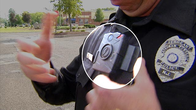 Police in New Jersey town wearing body cameras