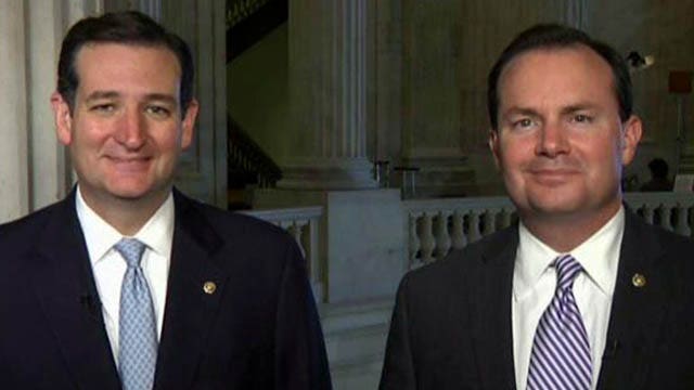 Exclusive: Sens. Cruz, Lee on 'lousy' Senate plan