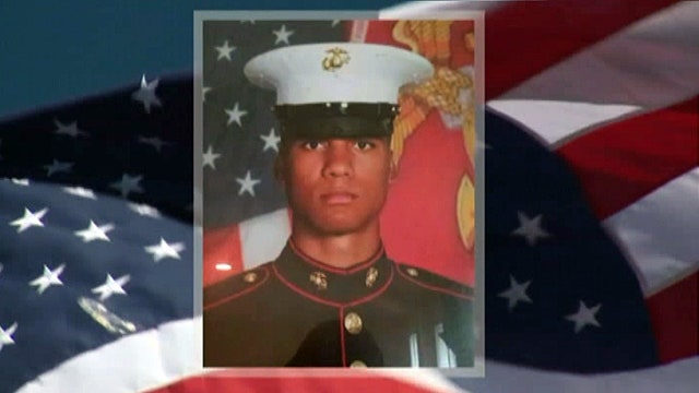 Fallen Marine honored