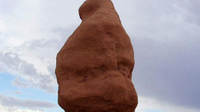Utah rock formation destroyed