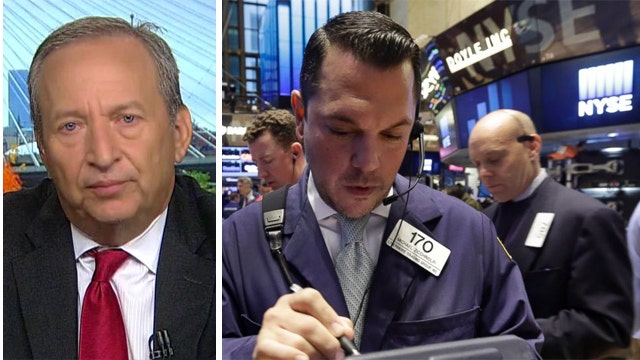 Larry Summers reacts to stock market turbulence