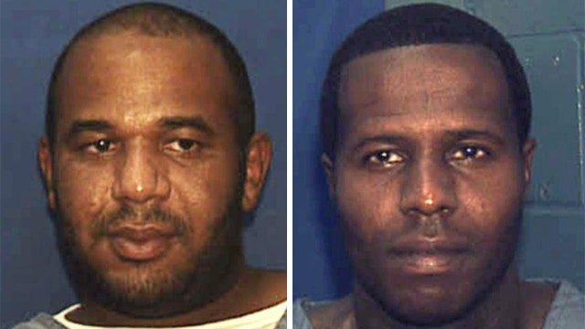 Captured: Florida police arrest two escaped murderers