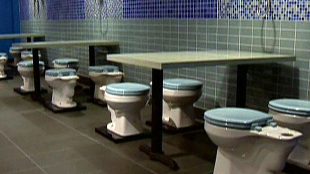 Toilet-themed restaurant opens in California