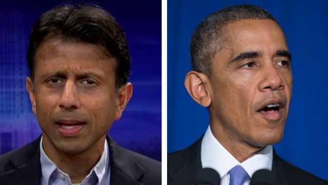 Gov. Bobby Jindal questions President Obama's Ebola response