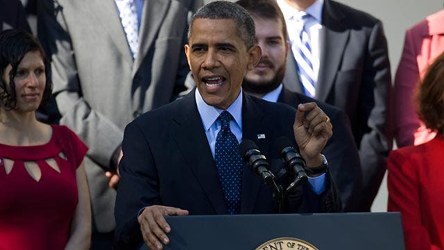 Chief executive or sales executive? Obama defends ObamaCare