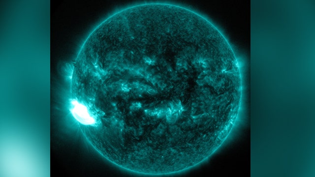 Stunning image of solar flare captured by NASA