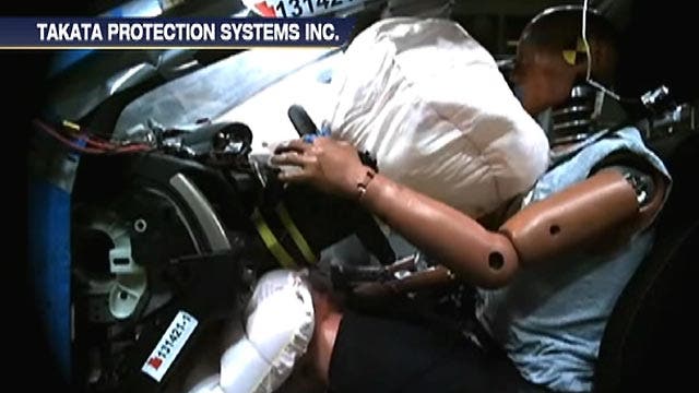 Report: Defective airbags could explode on impact