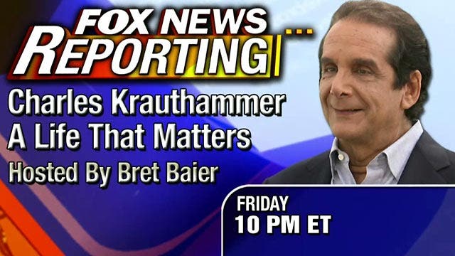 Preview Of Charles Krauthammer A Life That Matters Fox News Video