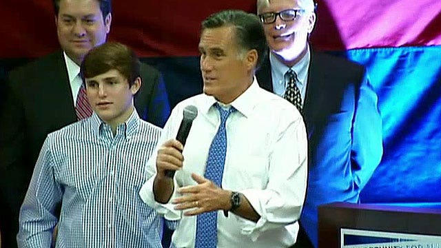 Mitt Romney hits the campaign trail for candidates