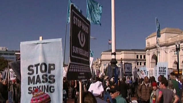 Hundreds rally in DC to protest NSA