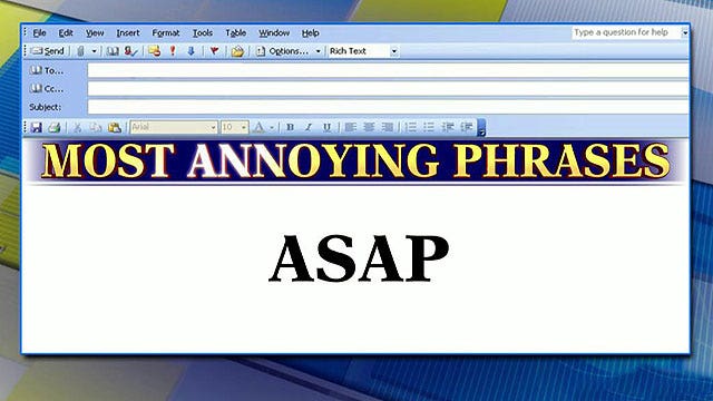 5 annoying phrases to avoid in work e-mails