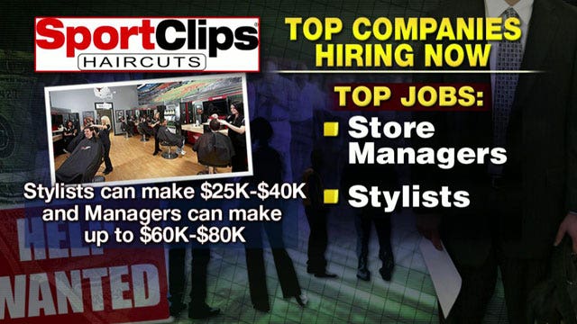 4 top companies hiring right now