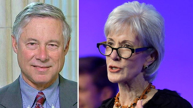 What does Rep. Upton want to hear from Sebelius?
