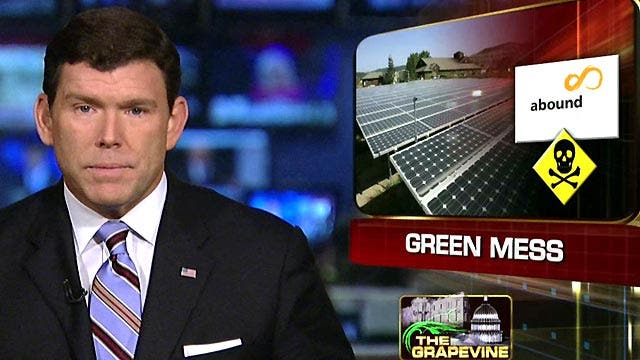 Grapevine: Toxic waste still at site of bankrupt solar firm