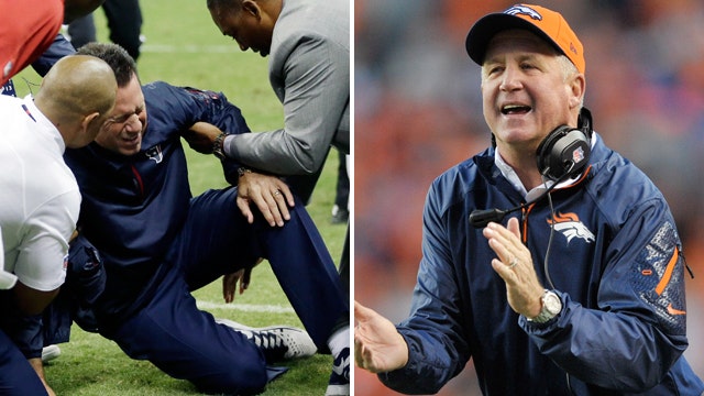 Two head NFL coaches hospitalized 