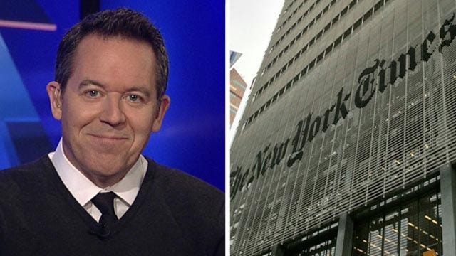 Gutfeld: NYT gets gold in suck-up Olympics