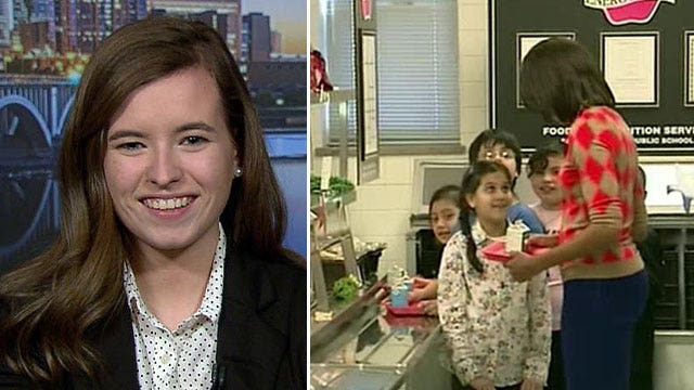 Student organizes campaign to repeal school lunch rules