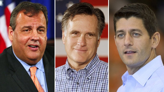 Romney names Ryan, Christie as top GOP picks for 2016