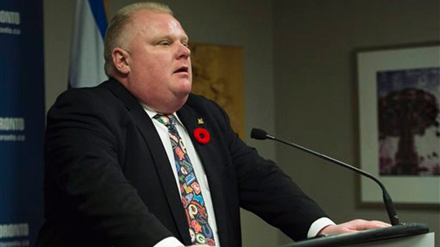 Toronto's crack-smoking mayor refuses to resign