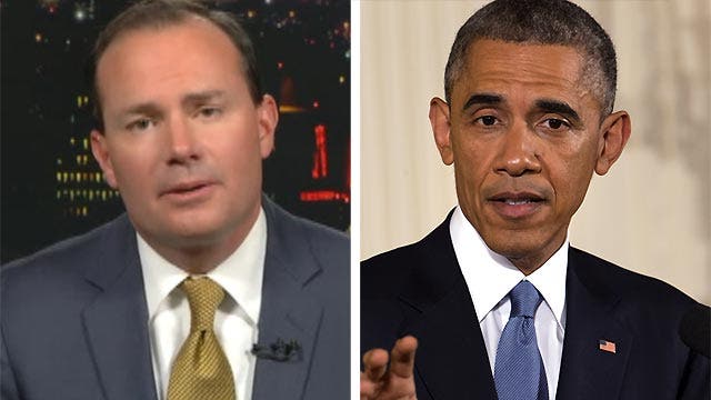 Sen. Mike Lee blasts the president's amnesty agenda 