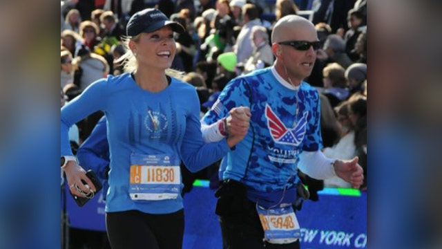 Anna Kooiman runs marathon to raise money for our heroes
