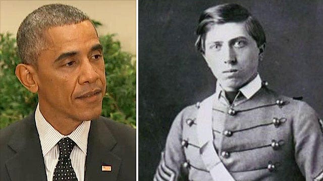 Obama posthumously awards Medal of Honor to Civil War hero