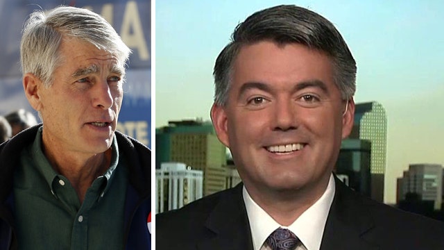 How did Cory Gardner turn Colorado from blue to red?