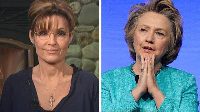 Sarah Palin provides insight into Hillary Clinton's bad week