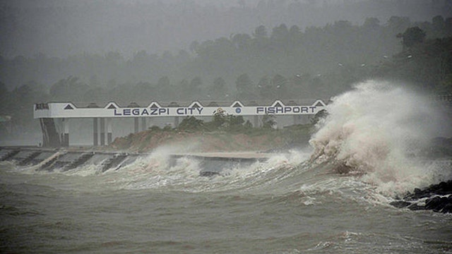 'Most powerful storm ever' slams Philippines