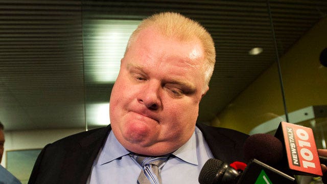 Toronto Mayor caught on camera in a drunken rage