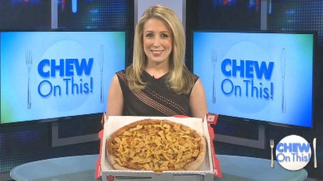 Papa John's cheesy Fritos Chili Pie