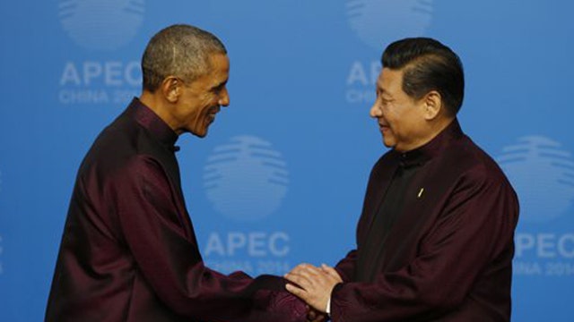 President Obama in China