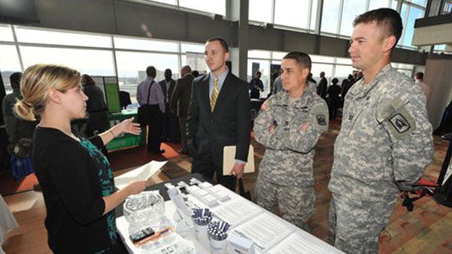 Top companies looking to hire veterans