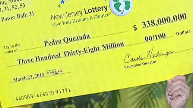 Lottery winner's ex-girlfriend sues for share of jackpot