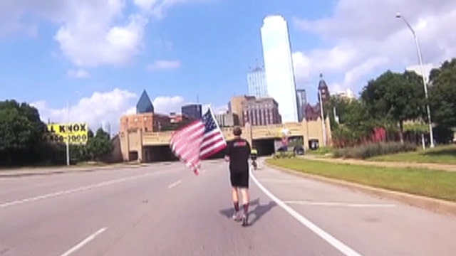Fmr. Marine completes cross-country run for veterans