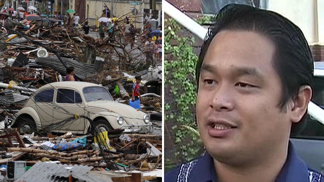 Filipinos in US wait to hear from loved ones post-typhoon