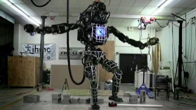 Google robot can walk, climb, lift and balance on one leg