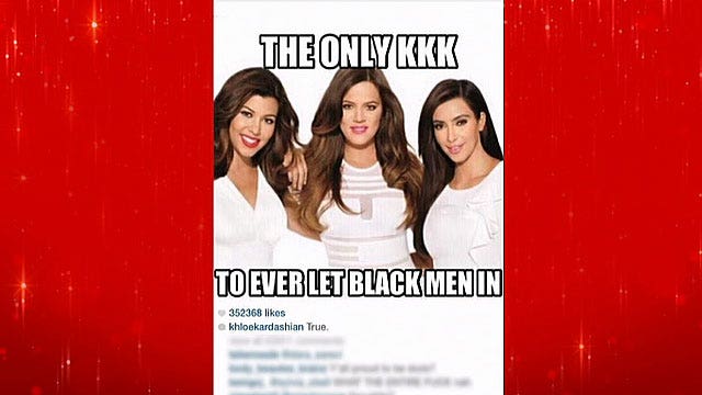 Khloe’s KKK joke falls flat