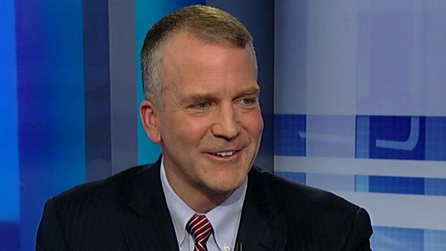 Senator-elect Dan Sullivan takes a victory lap