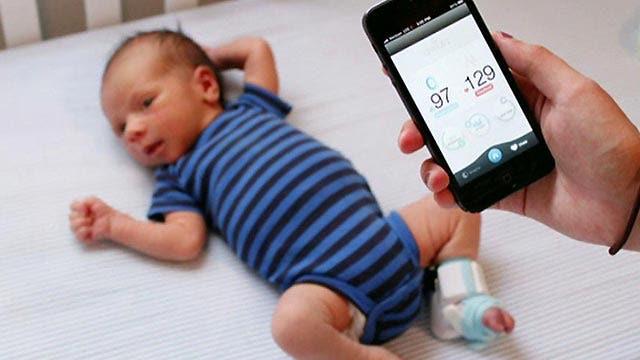 Monitor your baby's health with just a sock