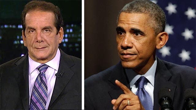 Krauthammer on Obama's immigration plans: 'this is bait'