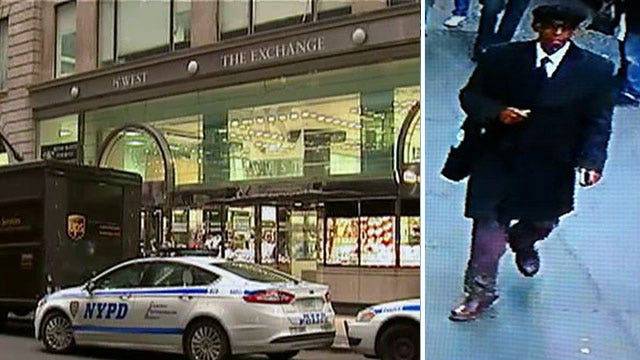 Police arrest suspect in Manhattan jewelry robbery