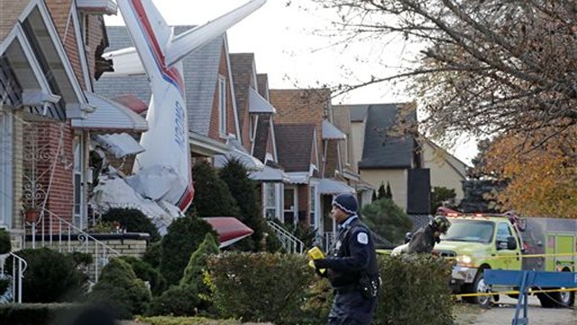 Fatal plane crash narrowly misses couple asleep in home