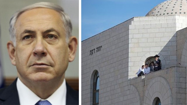 Netanyahu promises harsh response to synagogue attack