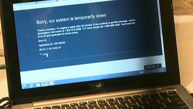 ObamaCare website crashes during Secretary Sebelius event